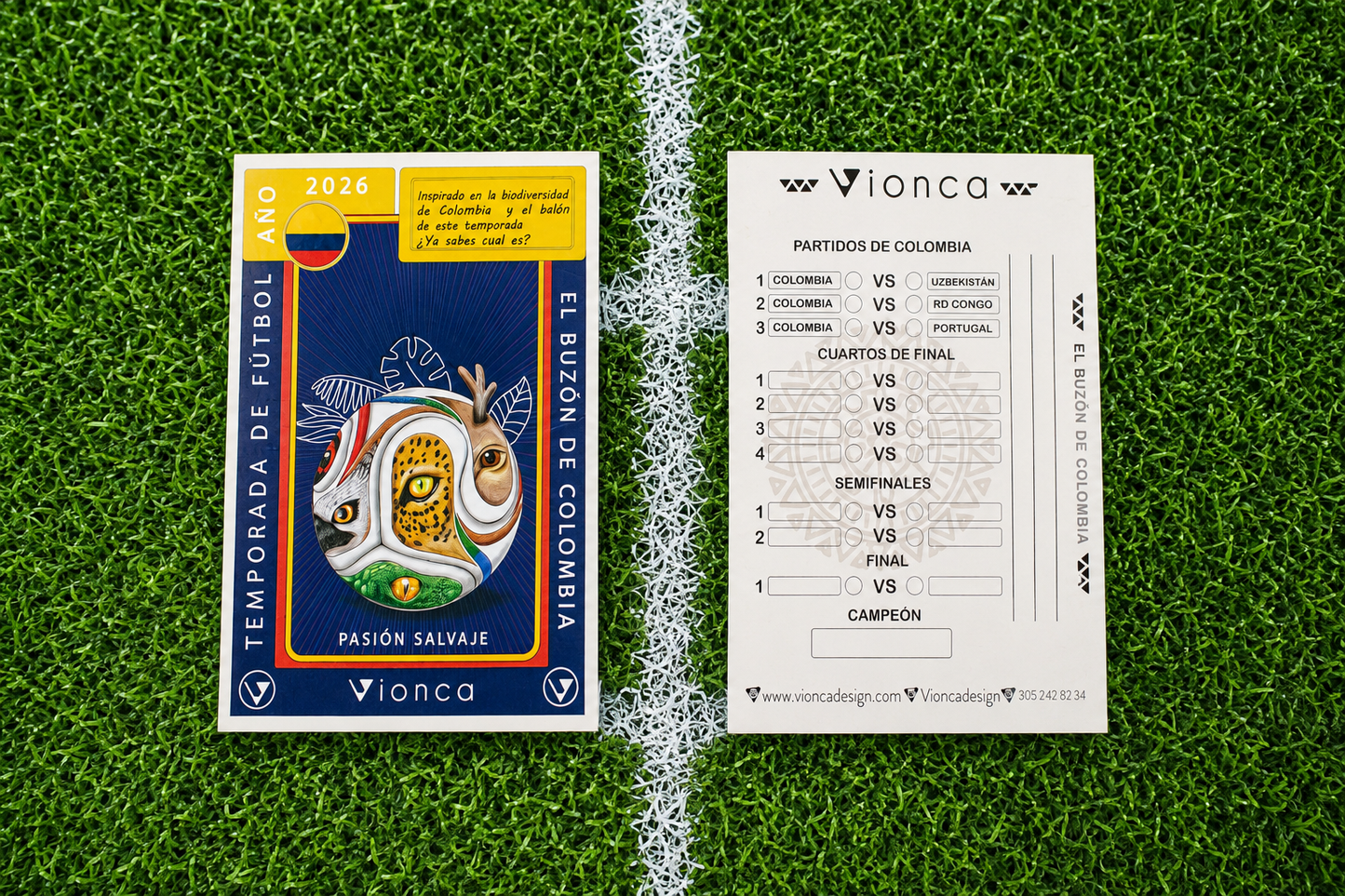POSTALES FUTBOL DE COLOMBIA - COMBO DE 7 POSTALES
