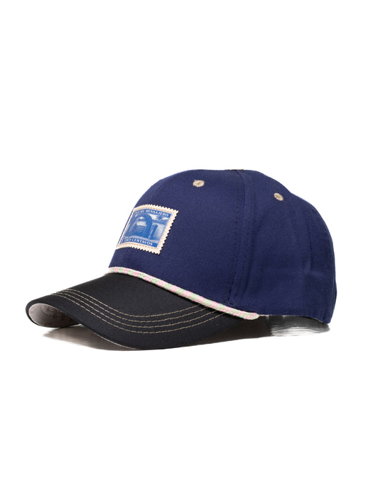 GORRA MENSAJEROS ESTAMPILLA AZUL - FRENTE DURO