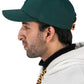 GORRA ORÍGENES VERDE BOTELLA AL TONO - FRENTE DURO