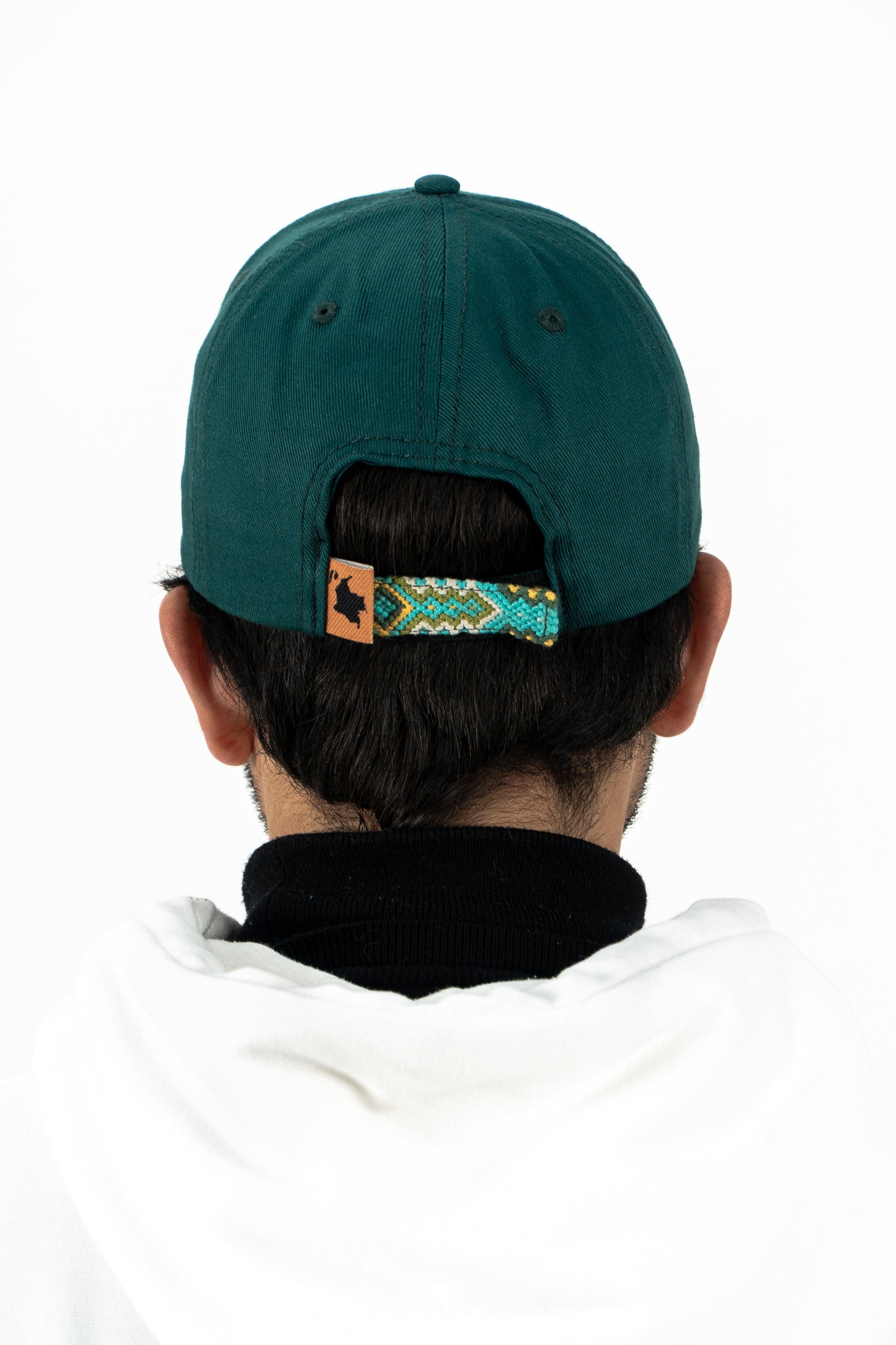 GORRA ORÍGENES VERDE BOTELLA - FRENTE DURO