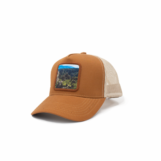 GORRA TRUCKER ESTO ES COLOMBIA ESTORAQUES - FRENTE DURO