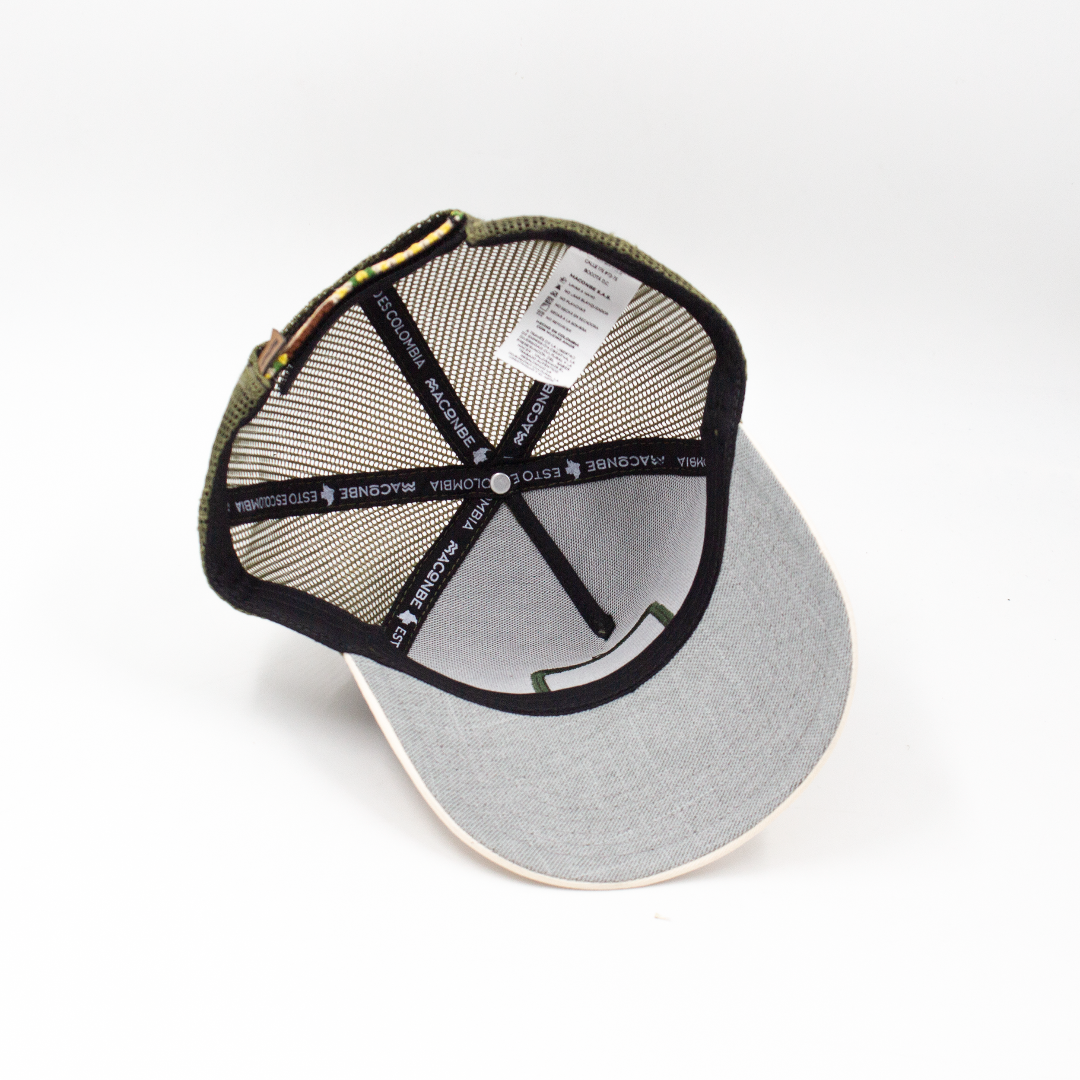 GORRA TRUCKER ESTO ES COLOMBIA CALI - FRENTE DURO