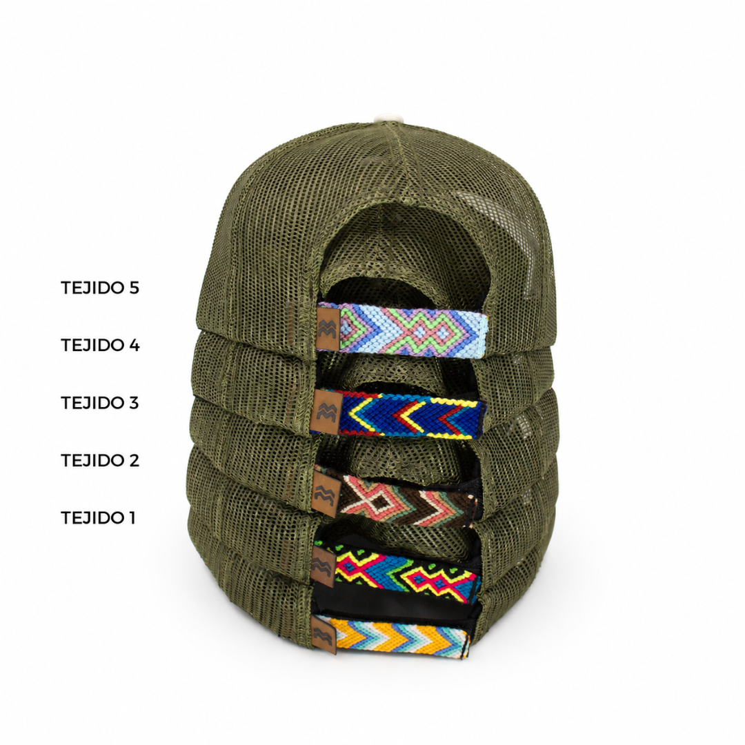 GORRA TRUCKER ESTO ES COLOMBIA CALI - FRENTE DURO