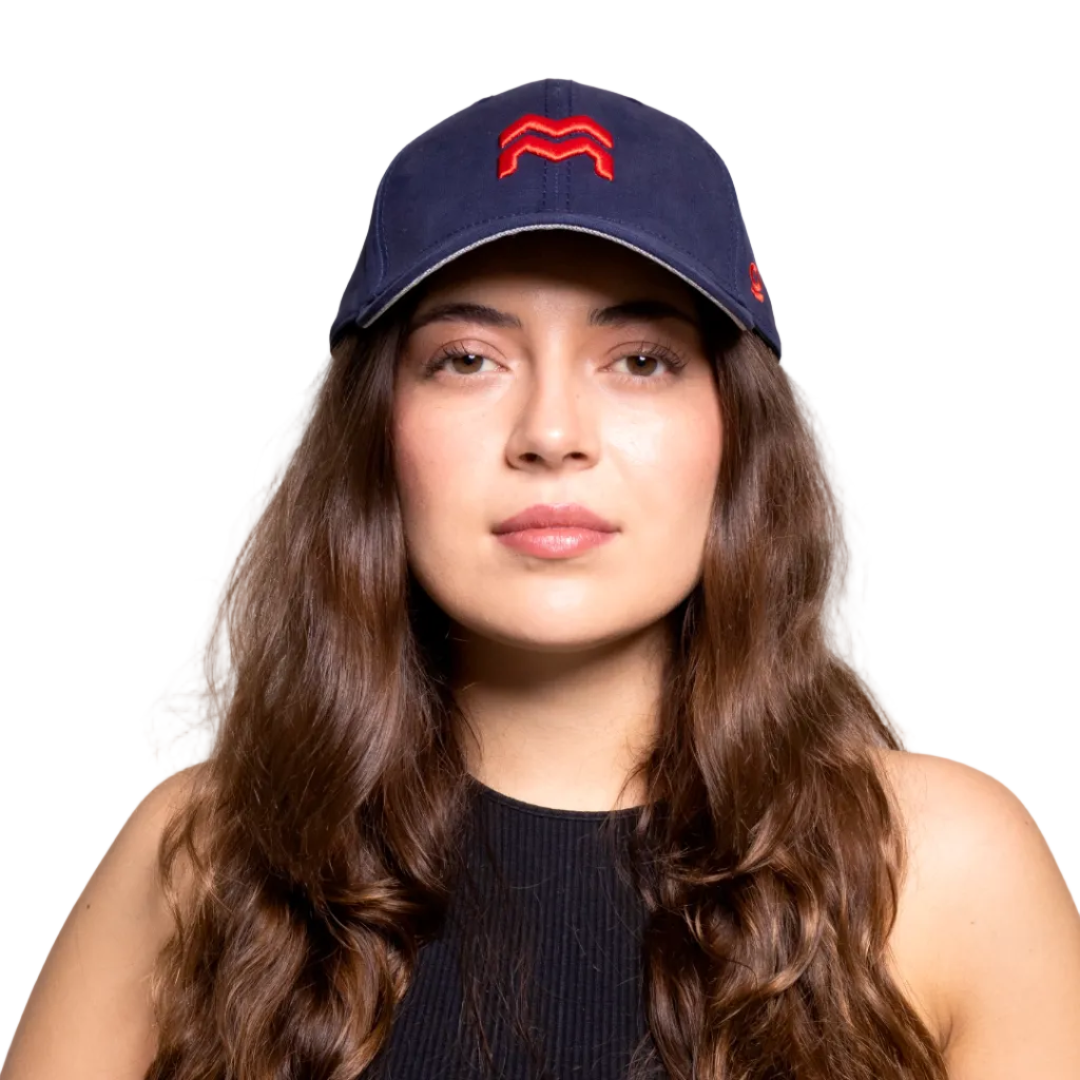 GORRA ORÍGENES AZUL - FRENTE DURO