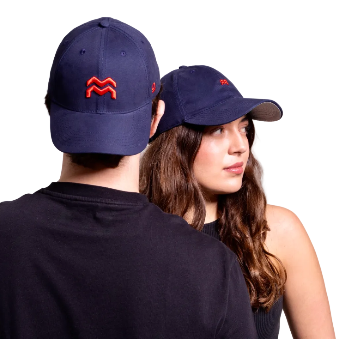 GORRA ORÍGENES AZUL - FRENTE DURO