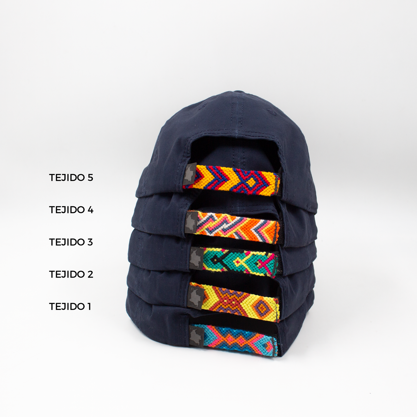 GORRA ORÍGENES AZUL - FRENTE DURO