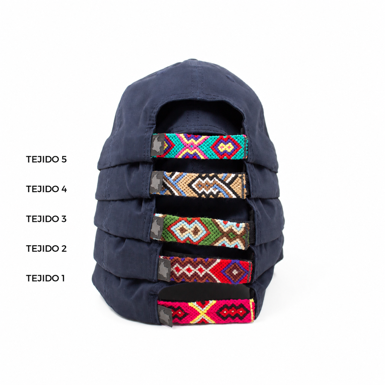 GORRA ORÍGENES AZUL - FRENTE DURO