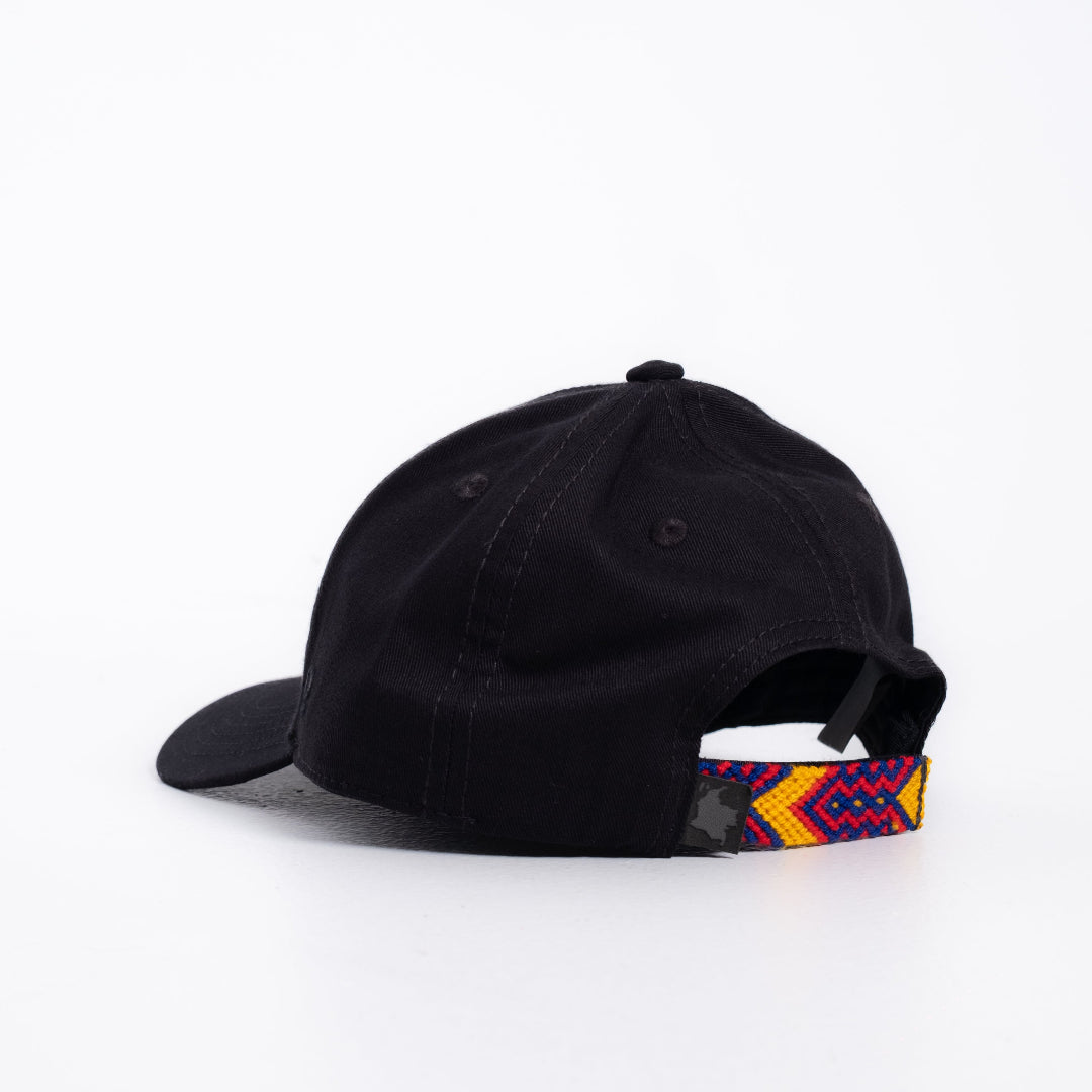 GORRA ORÍGENES NEGRO - FRENTE DURO