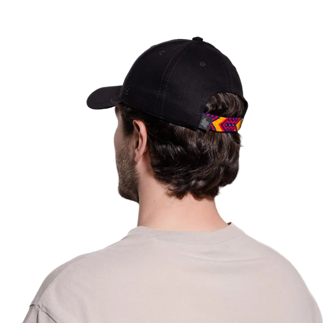 GORRA ORÍGENES NEGRO - FRENTE DURO