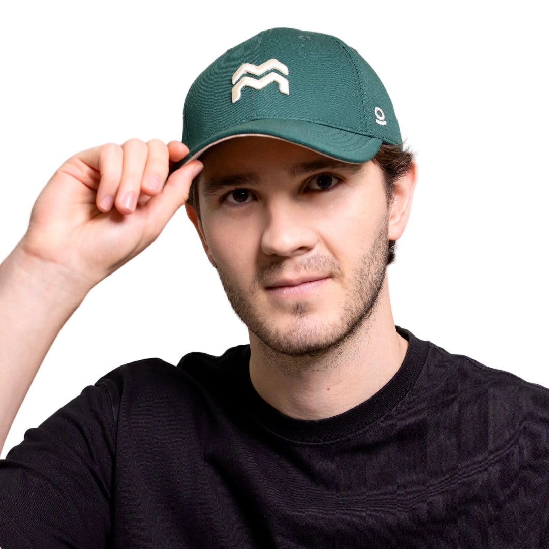 GORRA ORÍGENES VERDE BOTELLA - FRENTE DURO