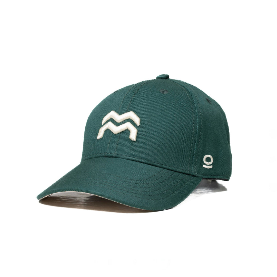 GORRA ORÍGENES VERDE BOTELLA - FRENTE DURO