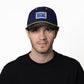 GORRA MENSAJEROS ESTAMPILLA AZUL - FRENTE DURO