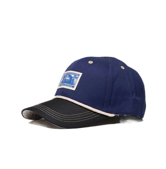 GORRA MENSAJEROS ESTAMPILLA AZUL - FRENTE DURO
