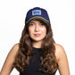 GORRA MENSAJEROS ESTAMPILLA AZUL - FRENTE DURO