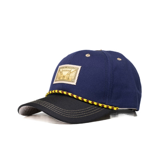GORRA MENSAJEROS ESTAMPILLA DORADA - FRENTE DURO