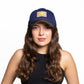 GORRA MENSAJEROS ESTAMPILLA DORADA - FRENTE DURO