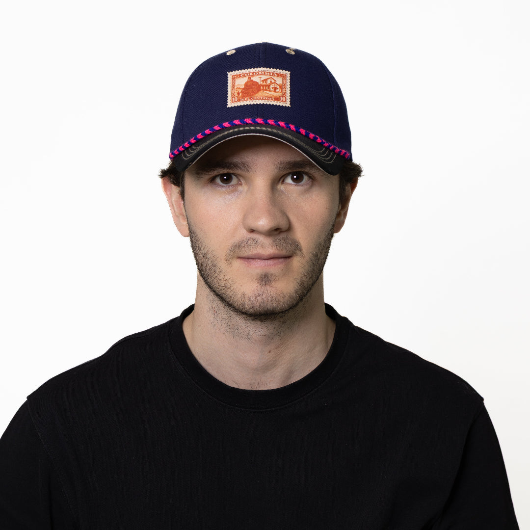 GORRA MENSAJEROS ESTAMPILLA ROJO - FRENTE DURO