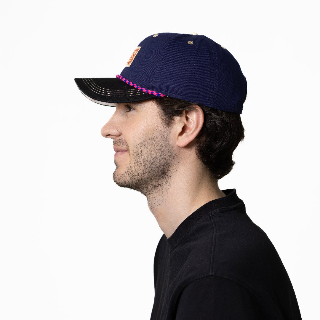 GORRA MENSAJEROS ESTAMPILLA ROJO - FRENTE DURO