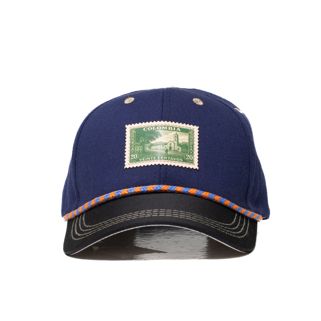 GORRA MENSAJEROS ESTAMPILLA VERDE - FRENTE DURO