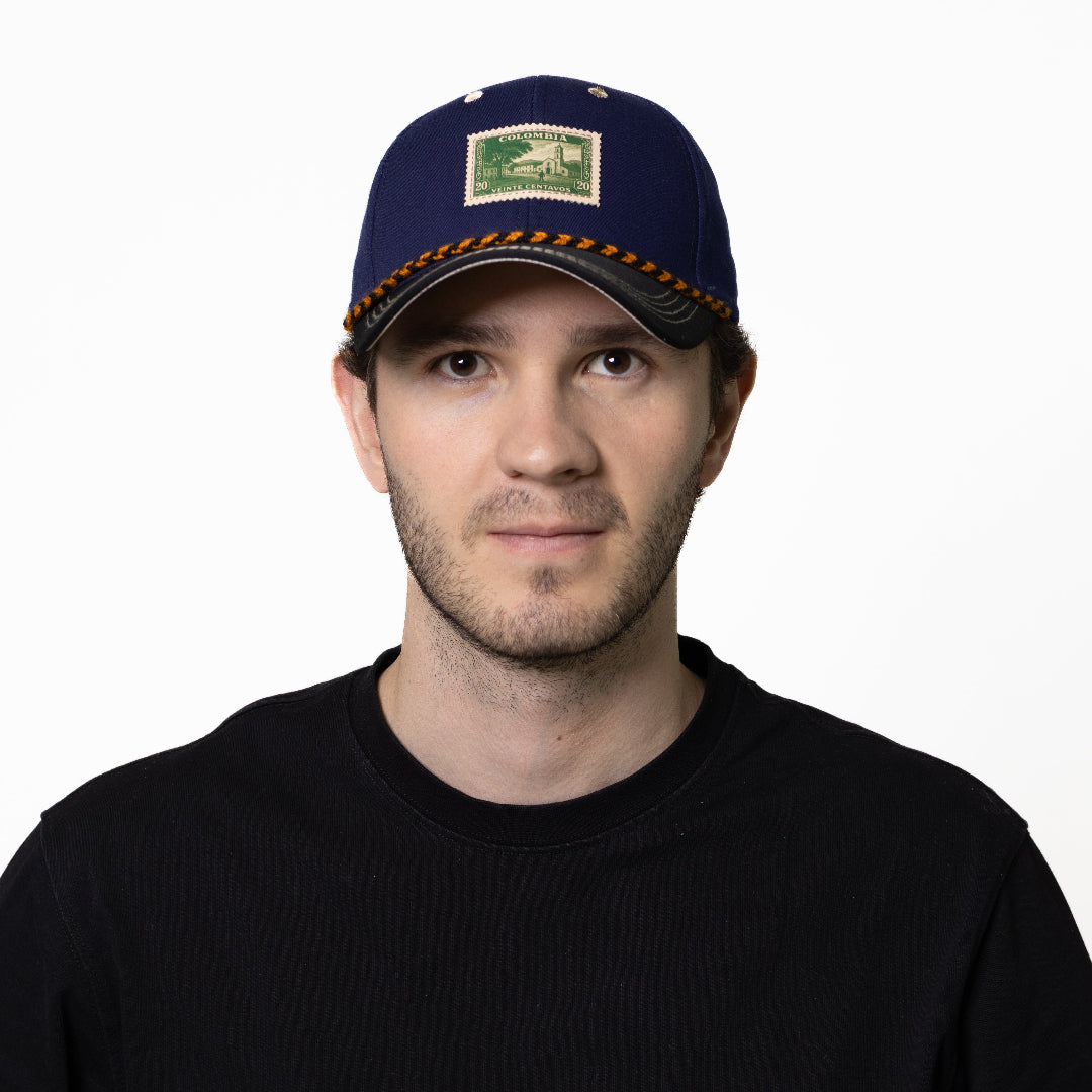 GORRA MENSAJEROS ESTAMPILLA VERDE - FRENTE DURO