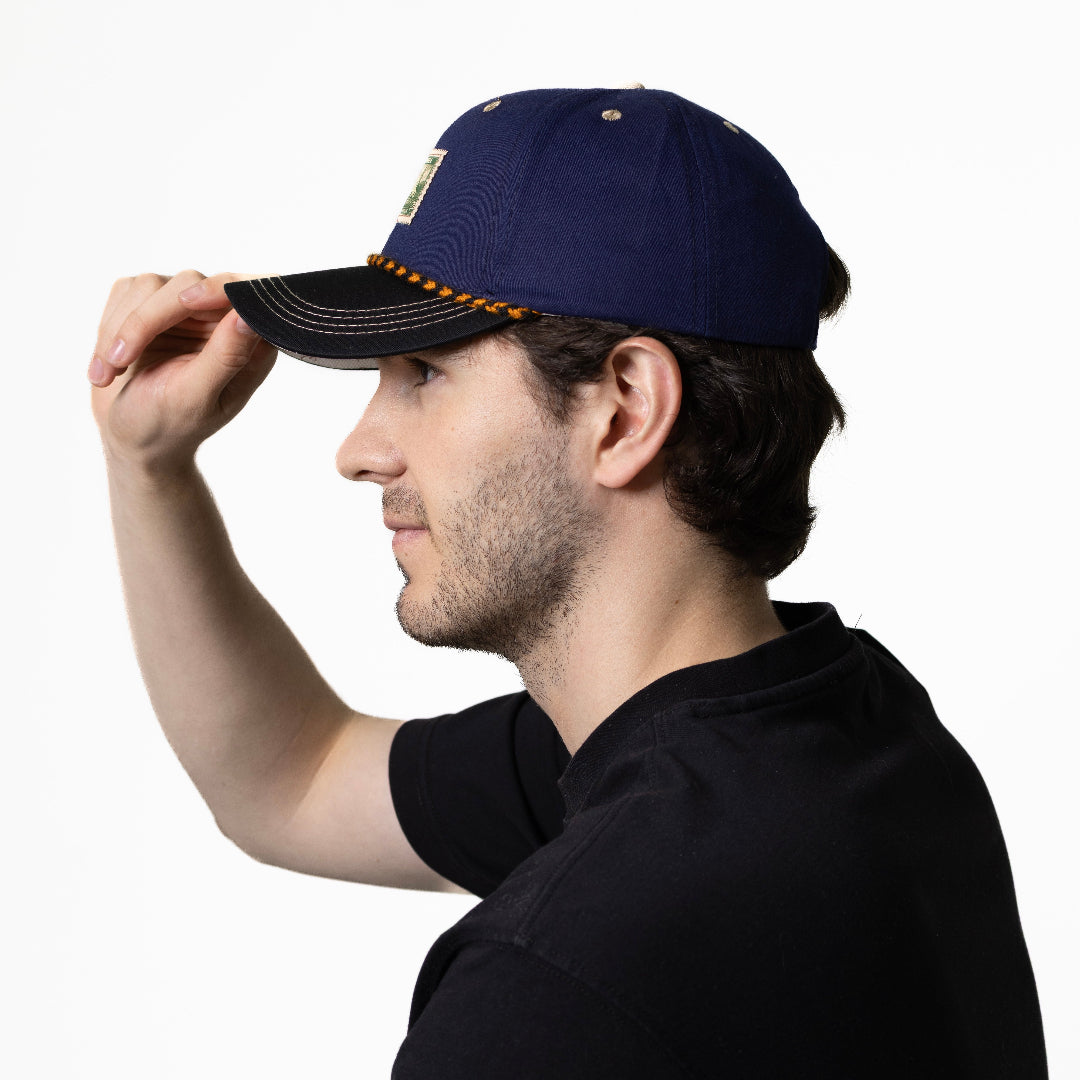 GORRA MENSAJEROS ESTAMPILLA VERDE - FRENTE DURO