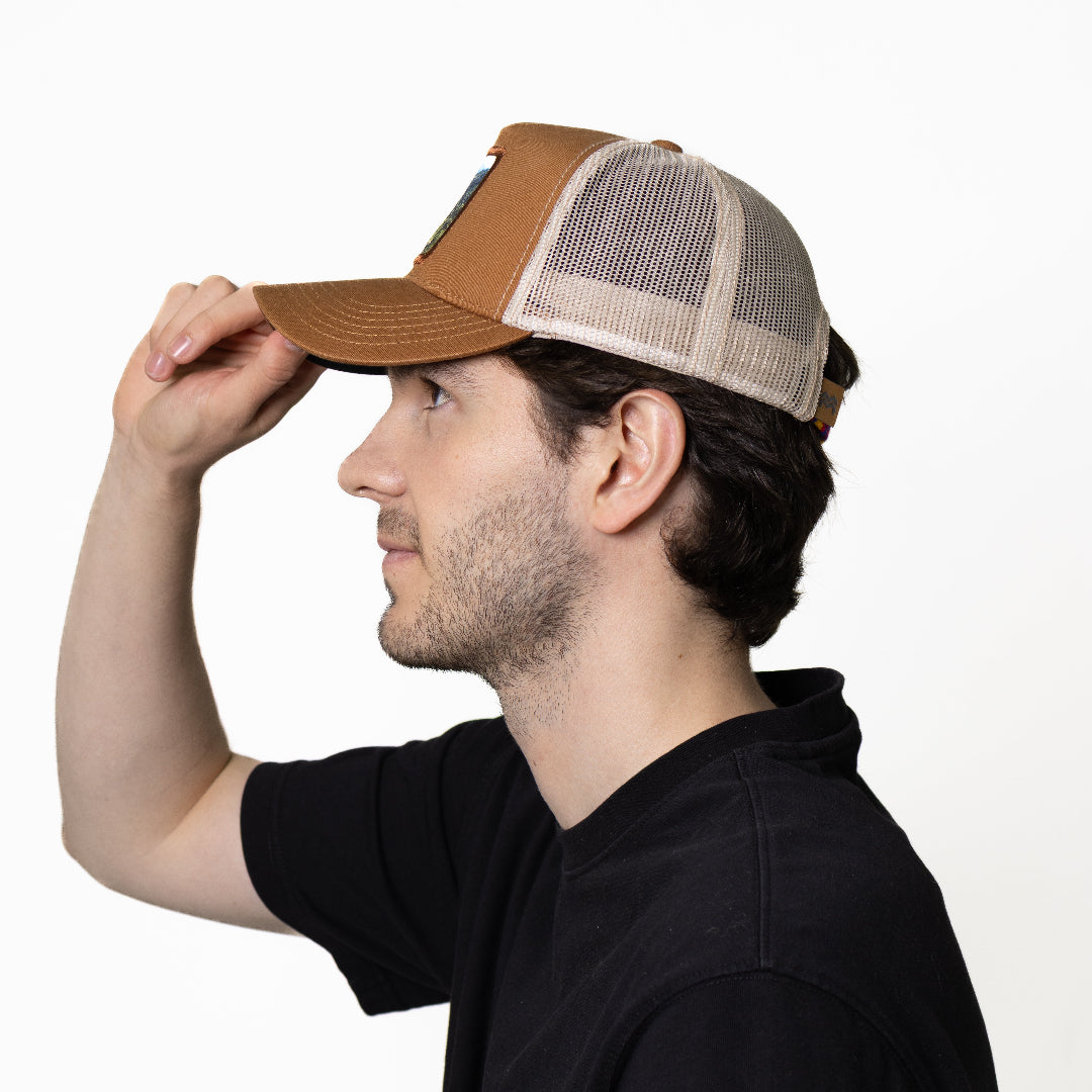 GORRA TRUCKER ESTO ES COLOMBIA ESTORAQUES - FRENTE DURO