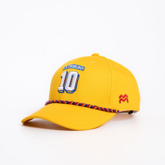 GORRA LA TRIBUNA AMARILLA - FRENTE DURO