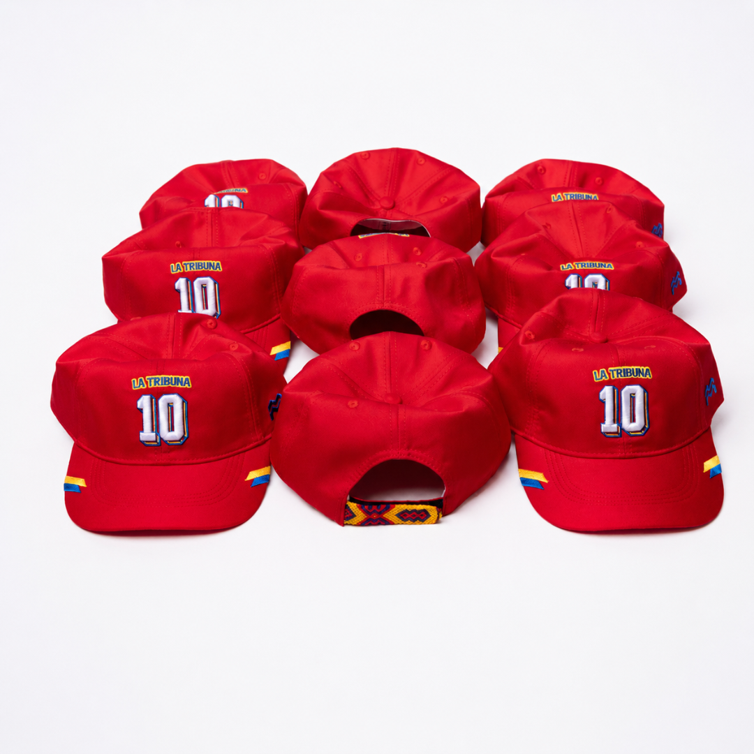 GORRA LA TRIBUNA ROJA - FRENTE BLANDO