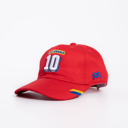 GORRA LA TRIBUNA ROJA - FRENTE BLANDO