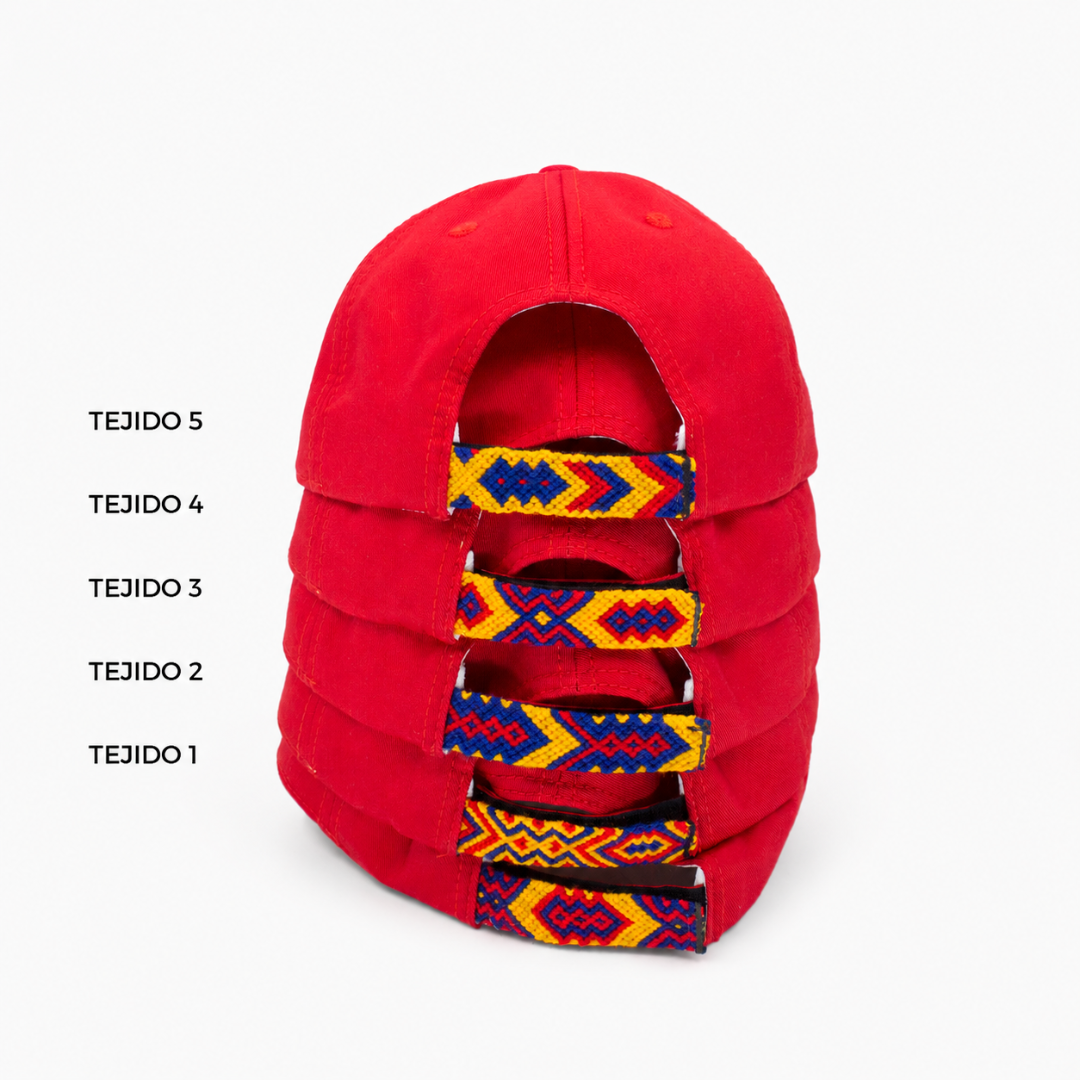 GORRA LA TRIBUNA ROJA - FRENTE BLANDO
