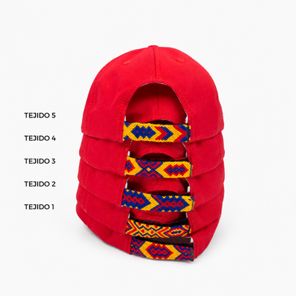 GORRA LA TRIBUNA ROJA - FRENTE BLANDO