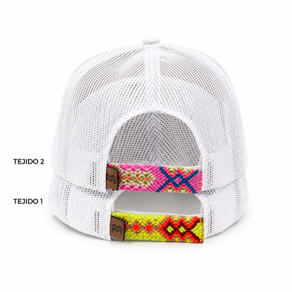 GORRA TRUCKER ESTO ES COLOMBIA LAS LAJAS - FRENTE DURO