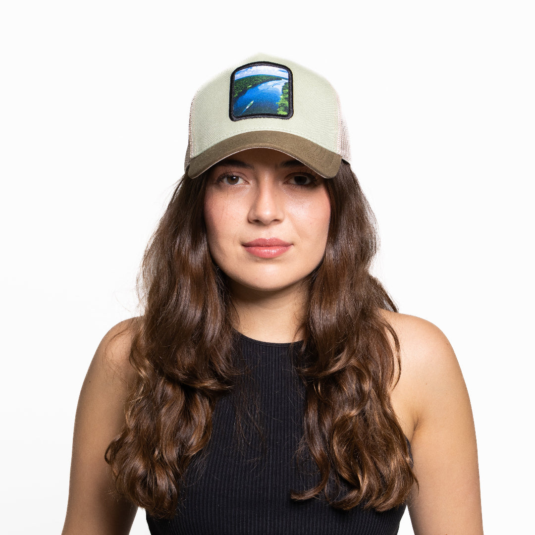 GORRA TRUCKER ESTO ES COLOMBIA LETICIA - FRENTE DURO