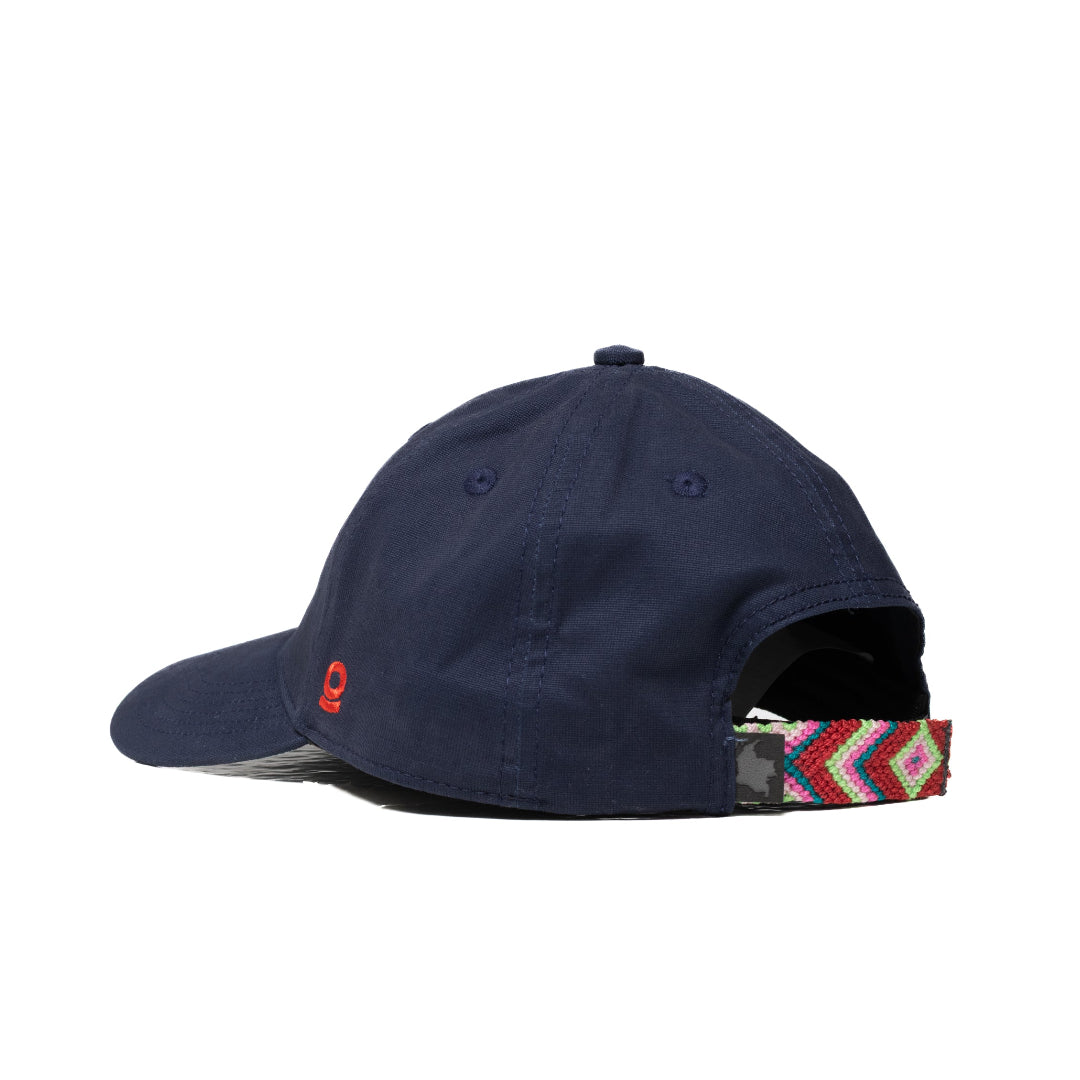 GORRA ORÍGENES AZUL - FRENTE BLANDO