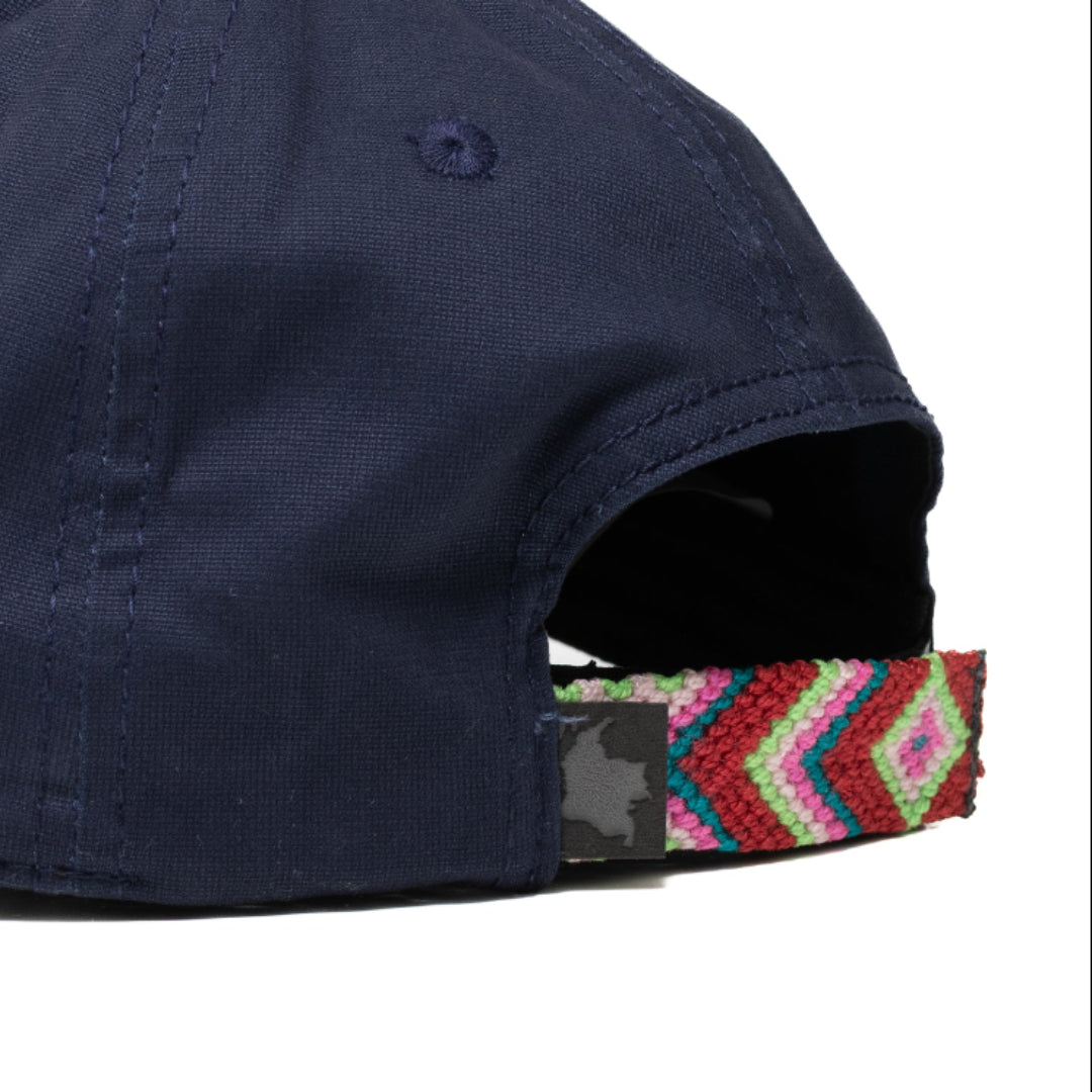 GORRA ORÍGENES AZUL - FRENTE BLANDO