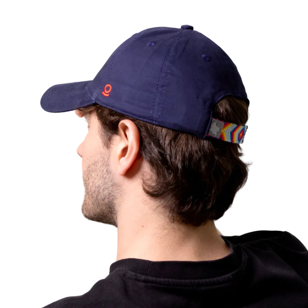 GORRA ORÍGENES AZUL - FRENTE BLANDO
