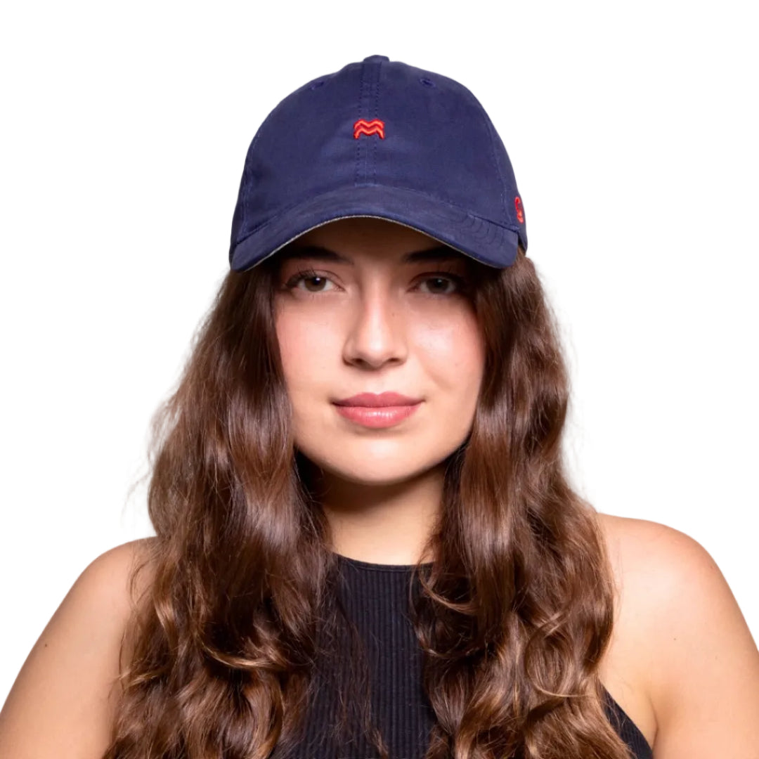 GORRA ORÍGENES AZUL - FRENTE BLANDO