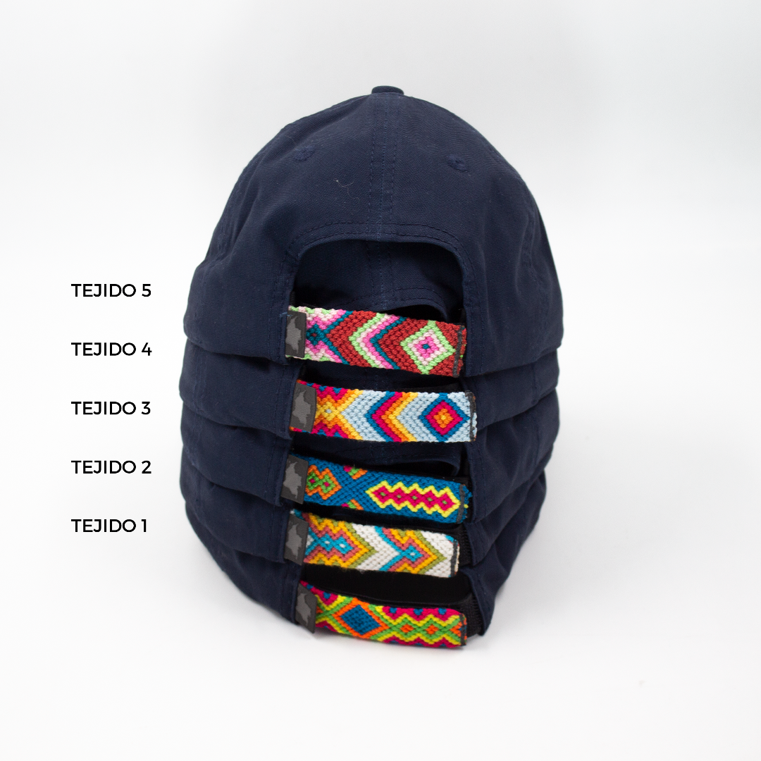 GORRA ORÍGENES AZUL - FRENTE BLANDO