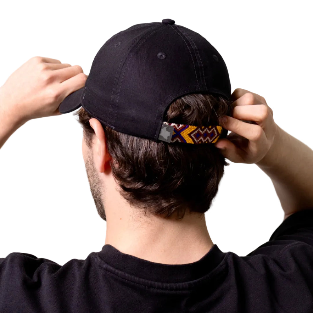 GORRA ORÍGENES NEGRO - FRENTE BLANDO