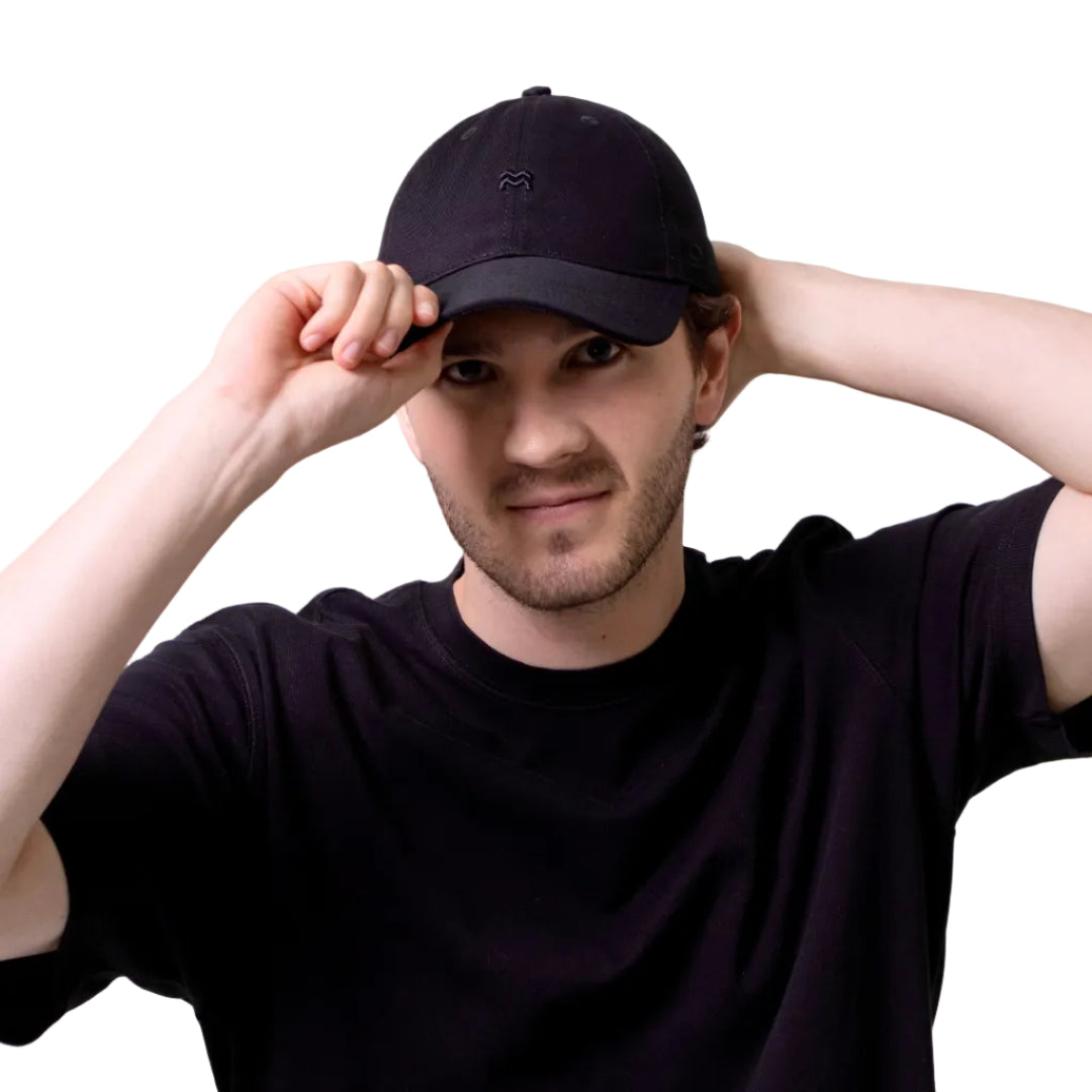 GORRA ORÍGENES NEGRO - FRENTE BLANDO