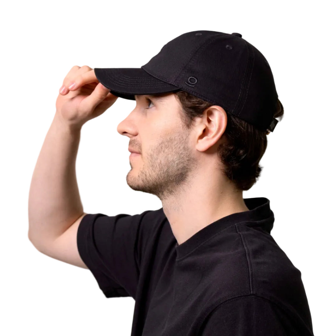 GORRA ORÍGENES NEGRO - FRENTE BLANDO