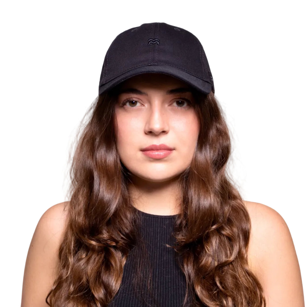 GORRA ORÍGENES NEGRO - FRENTE BLANDO