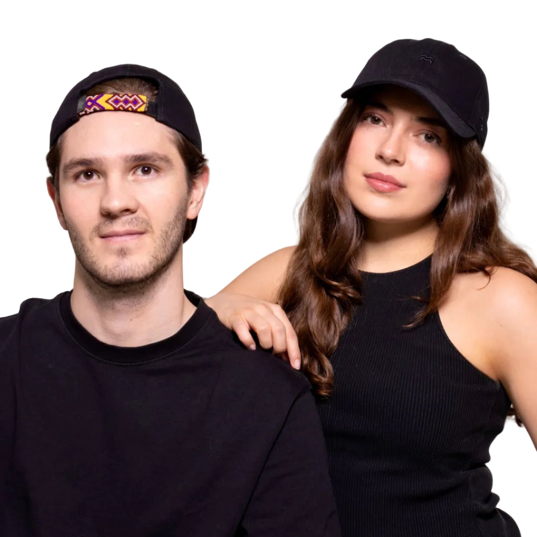 GORRA ORÍGENES NEGRO - FRENTE BLANDO