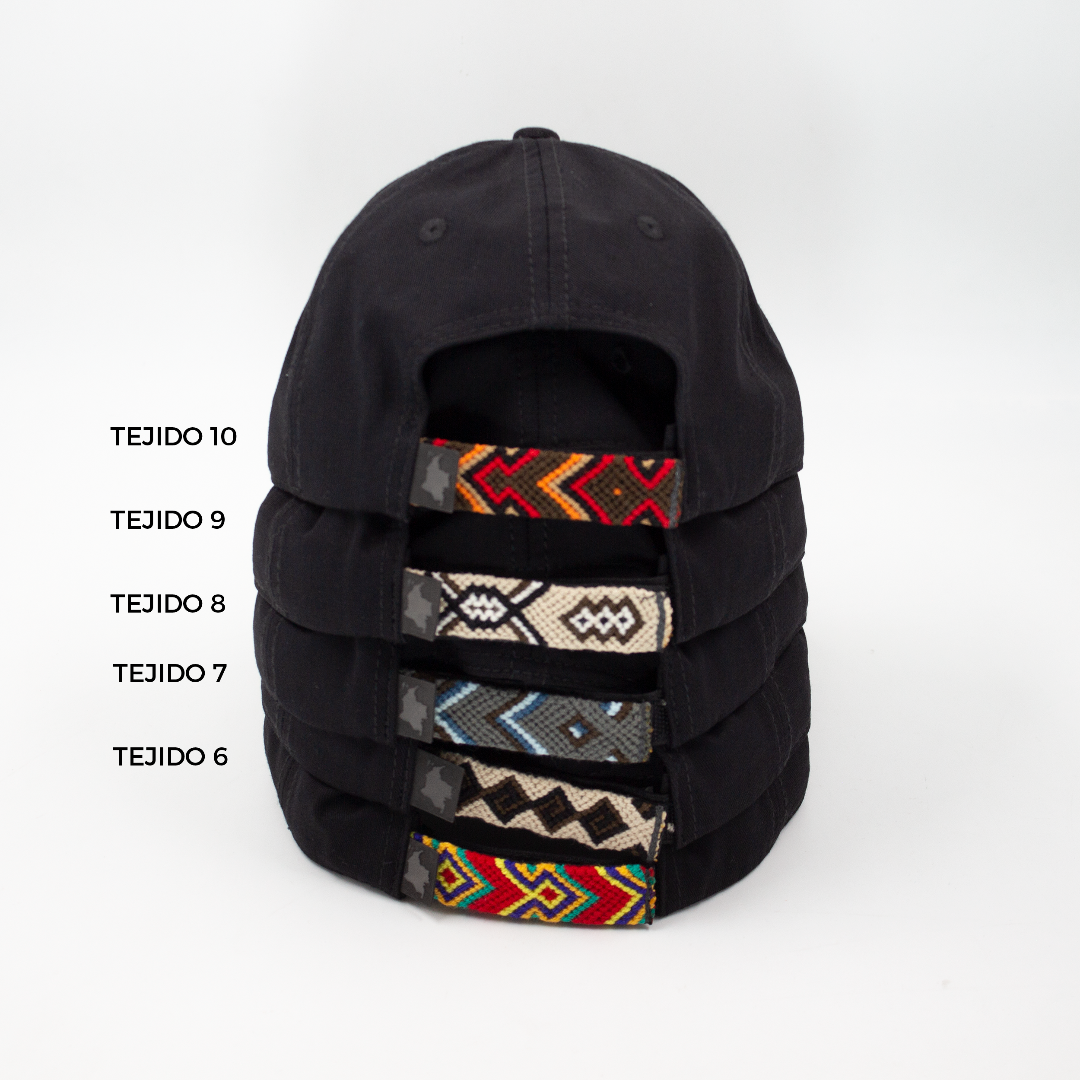 GORRA ORÍGENES NEGRO - FRENTE BLANDO