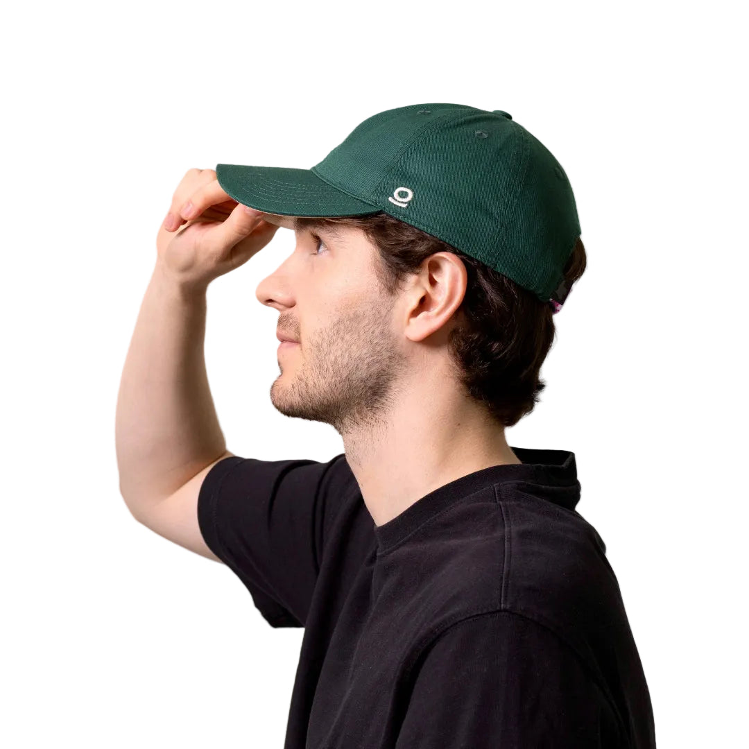 GORRA ORÍGENES VERDE BOTELLA - FRENTE BLANDO