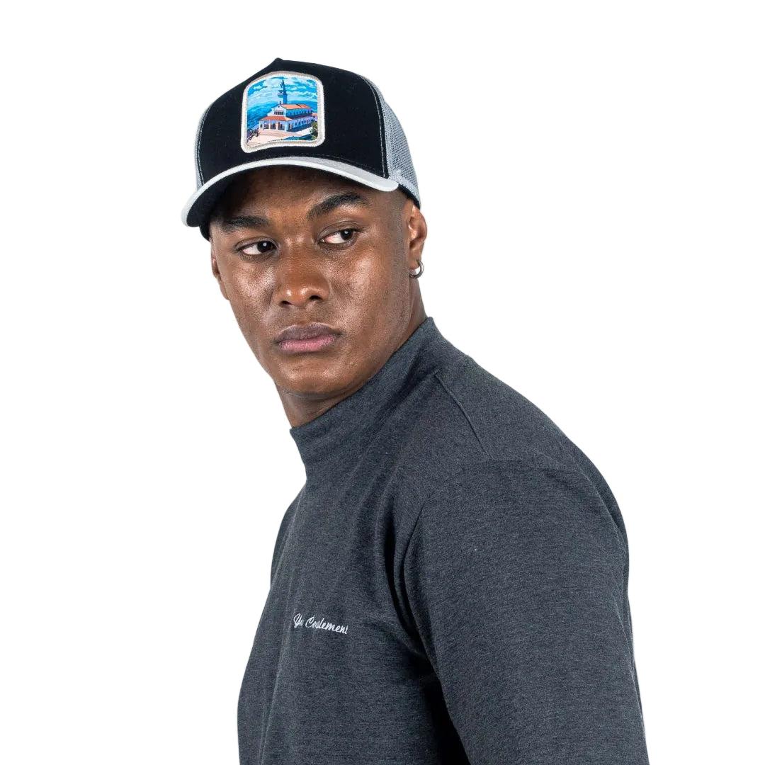 GORRA TRUCKER ESTO ES COLOMBIA MONSERRATE - FRENTE DURO