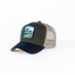 GORRA TRUCKER ESTO ES COLOMBIA PEÑOL - FRENTE DURO
