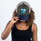 GORRA TRUCKER ESTO ES COLOMBIA PEÑOL - FRENTE DURO