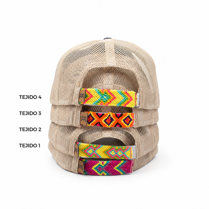 GORRA TRUCKER ESTO ES COLOMBIA PEÑOL - FRENTE DURO
