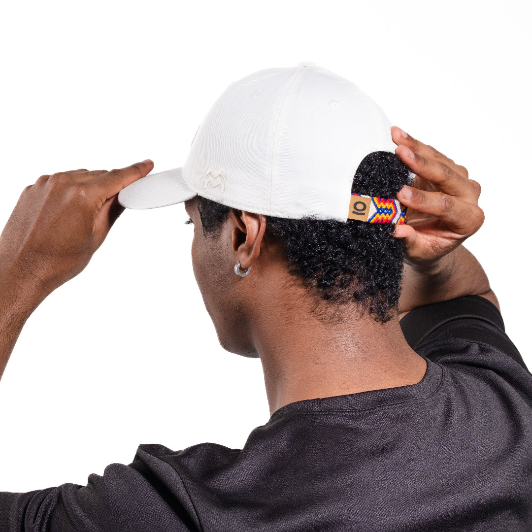 GORRA TIERRA QUERIDA BLANCO - FRENTE DURO
